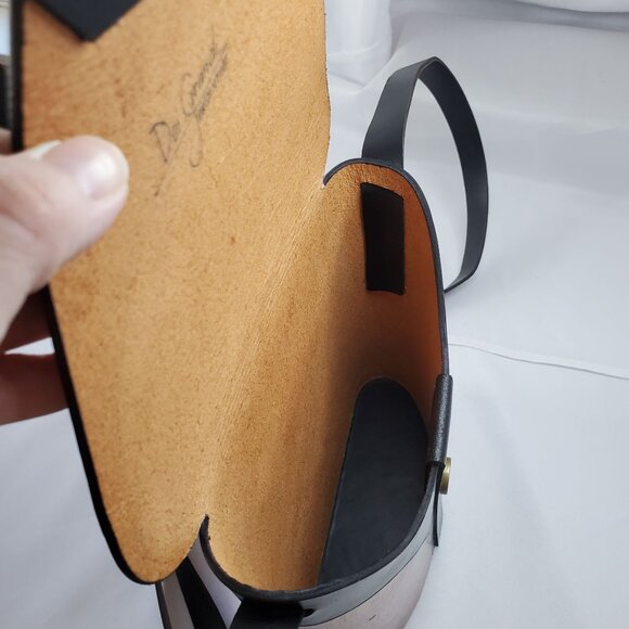 Dei Grandi Argentina Leather Crossbody Bag & Matching Wallet Set Artisan Made - Picture 14 of 14